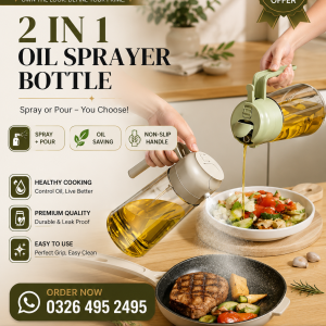 2-in-1 Oil Spray Jug